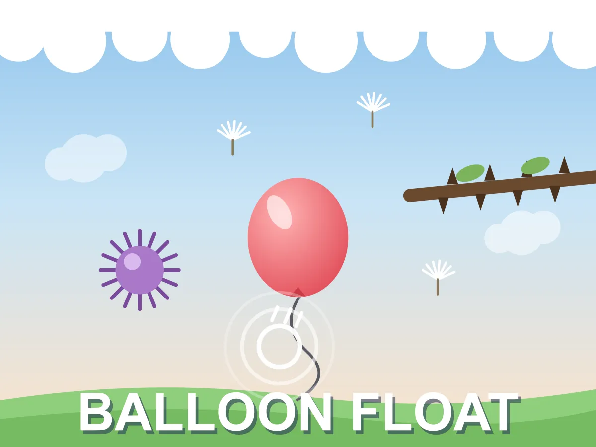 Balloon Float — free online reaction game