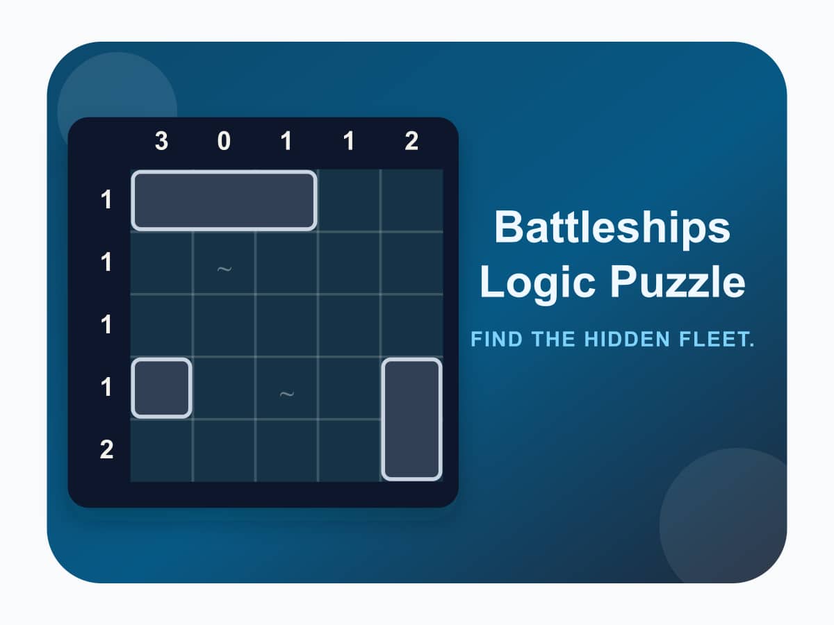 Battleships Logic Puzzle