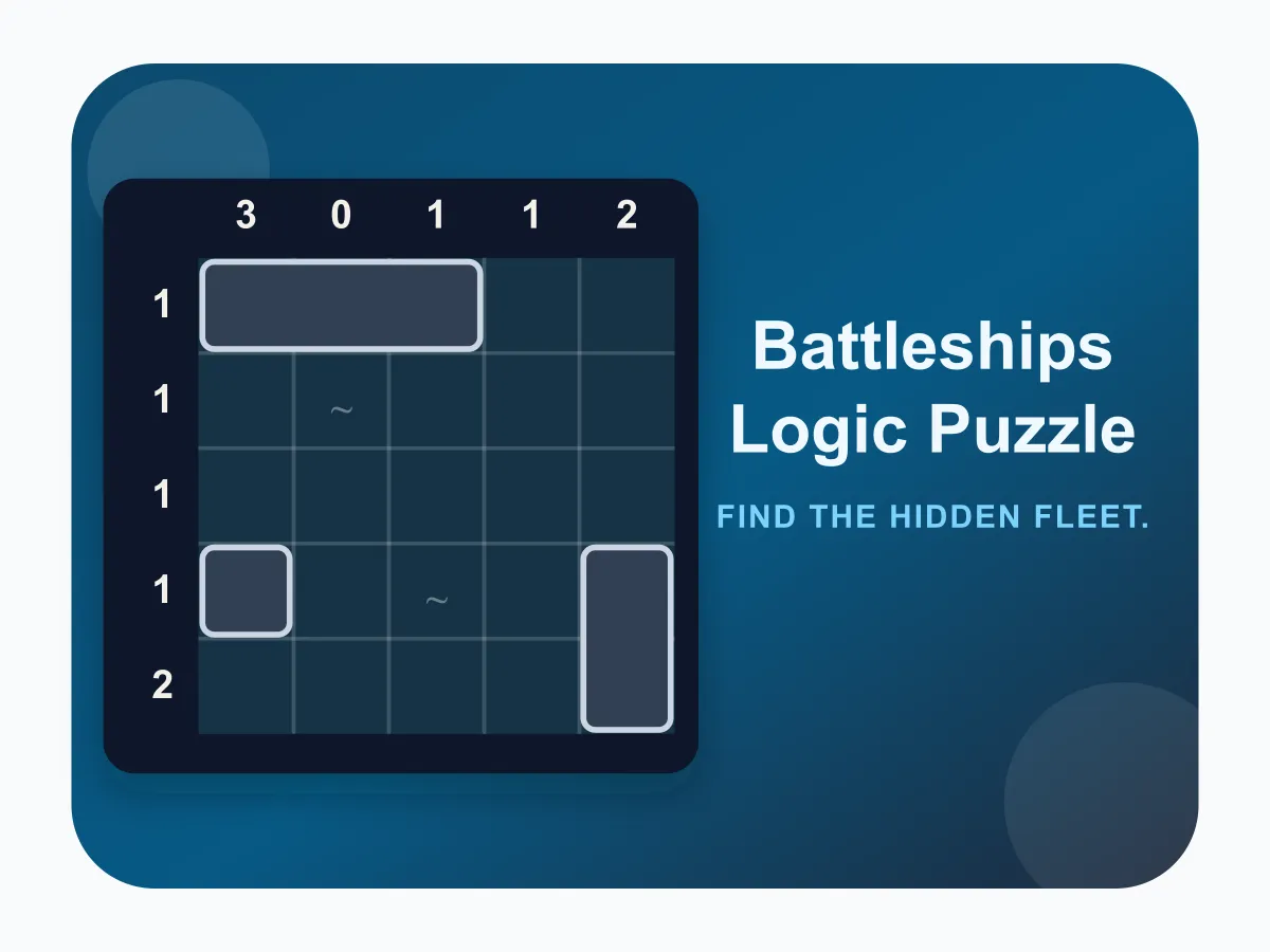 Battleships Logic Puzzle