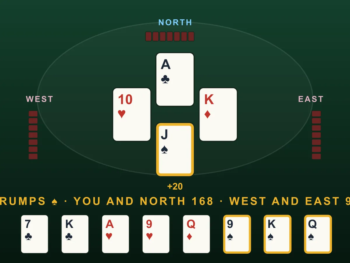 Belote — free online card game