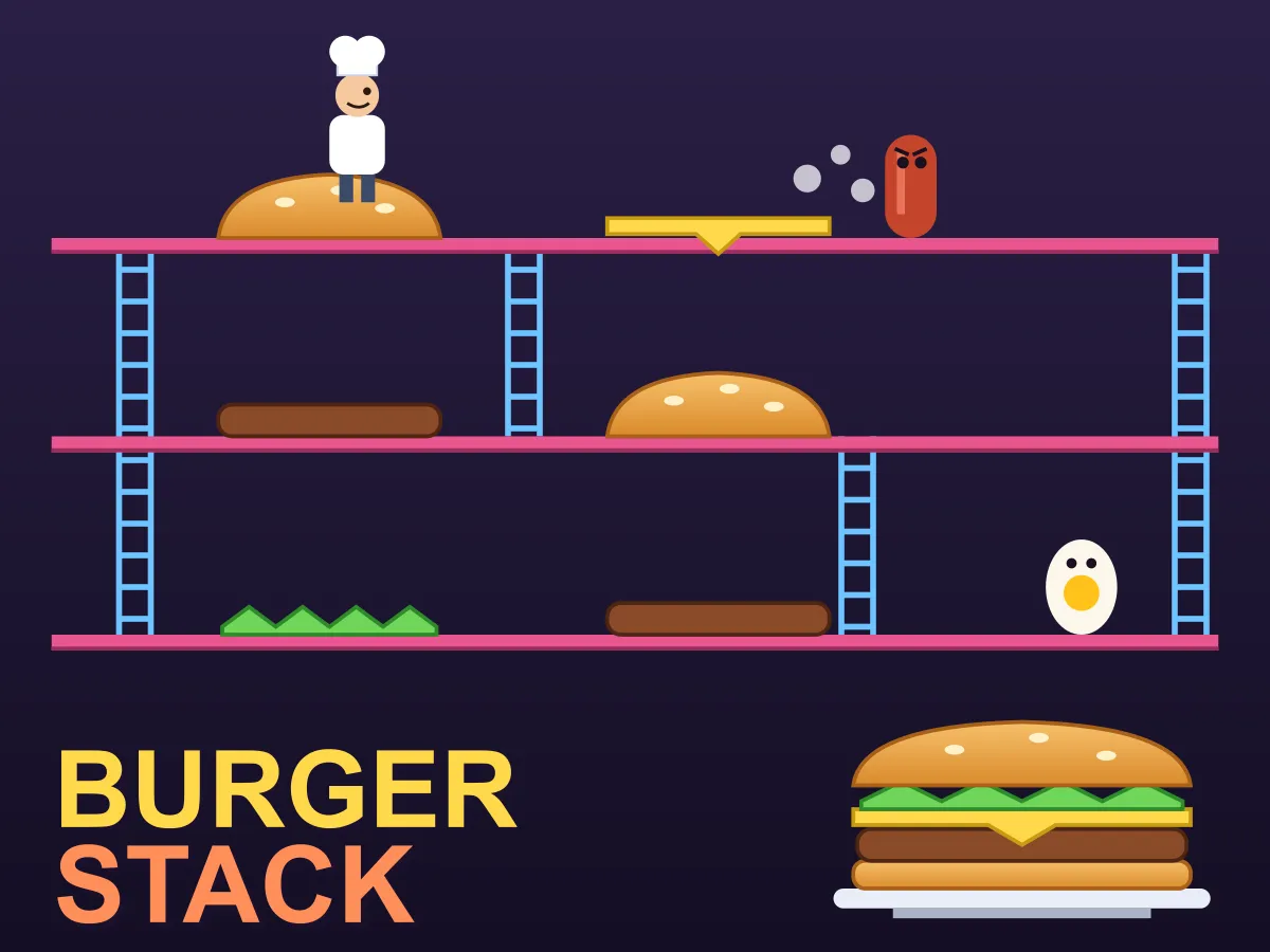 Burger Stack — free online puzzle game