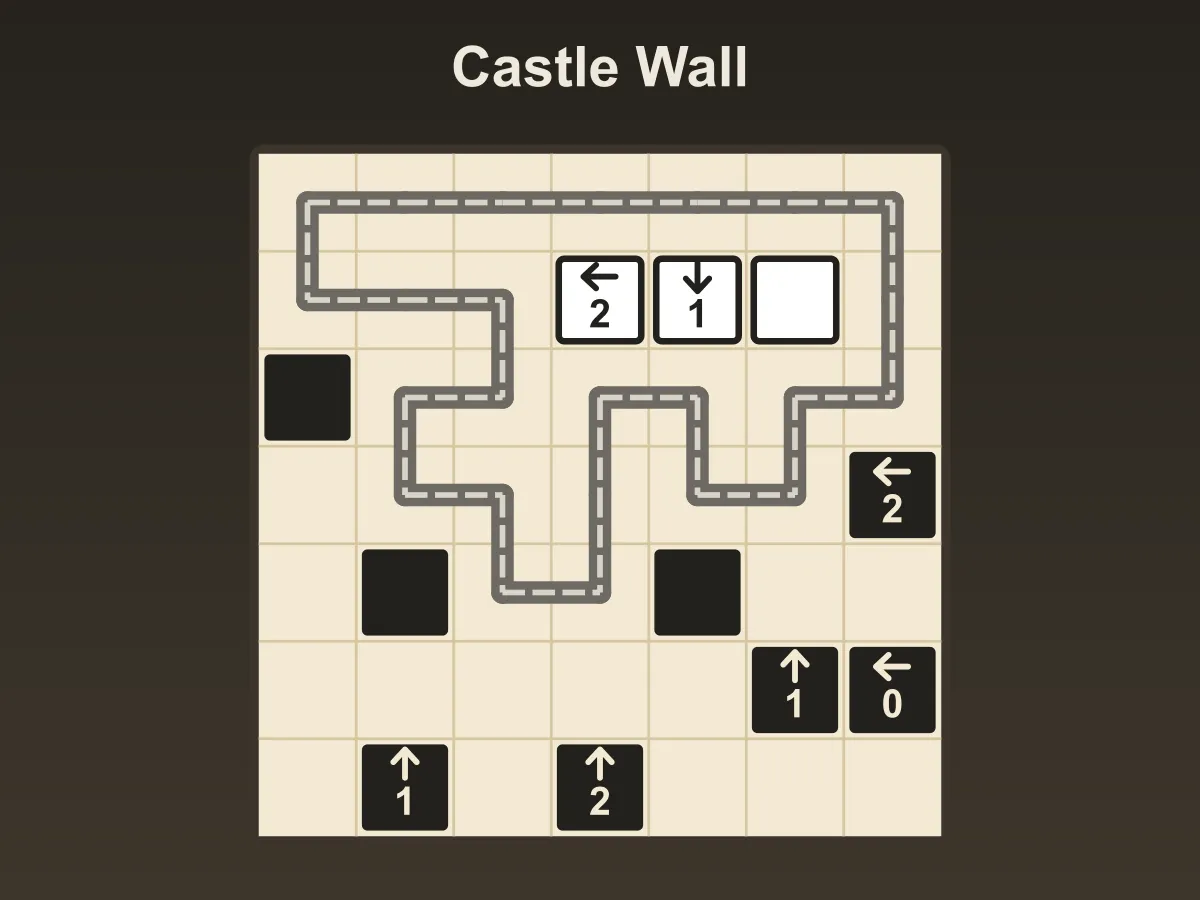 Castle Wall — free online puzzle game