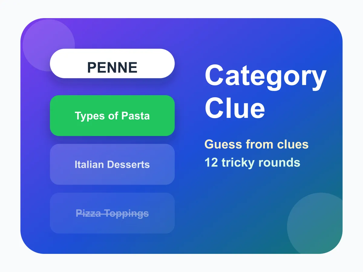 Category Clue