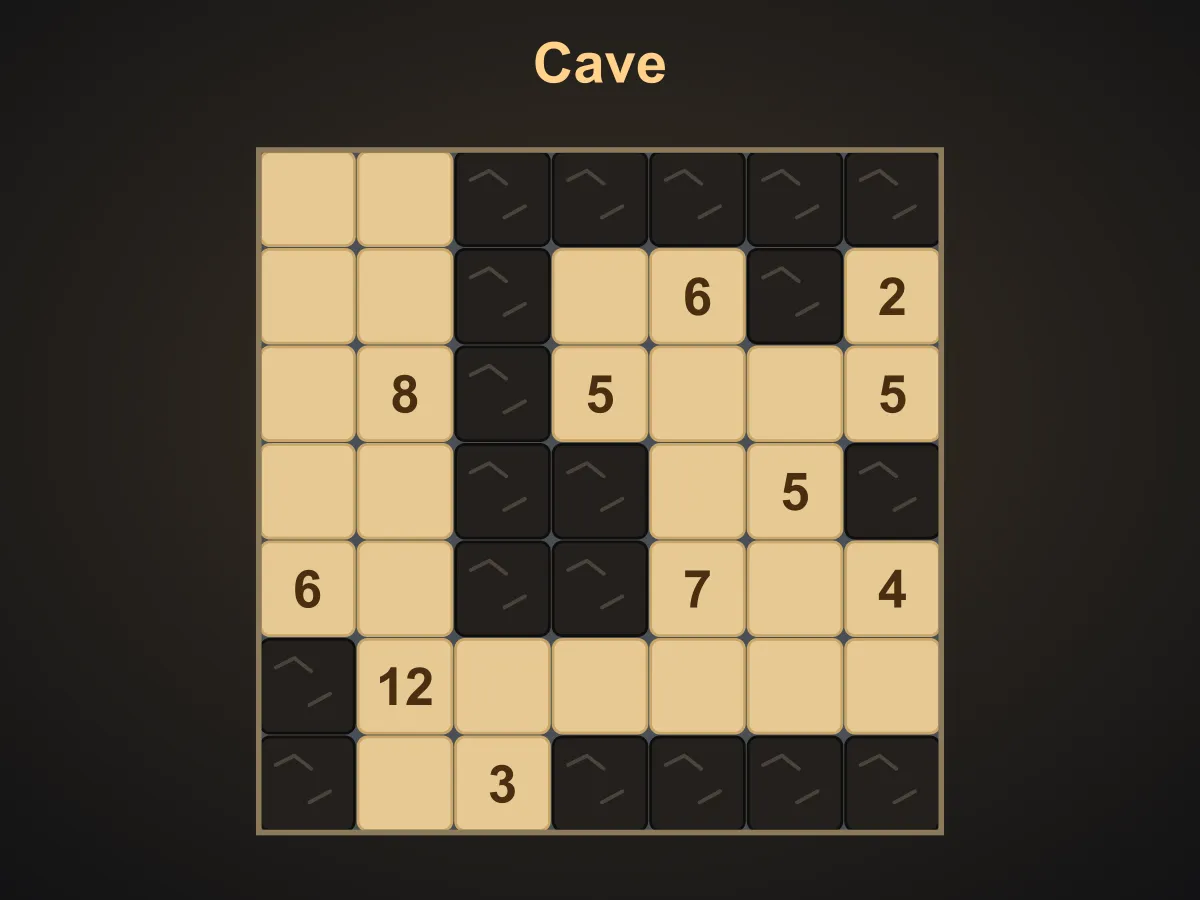 Cave — free online puzzle game