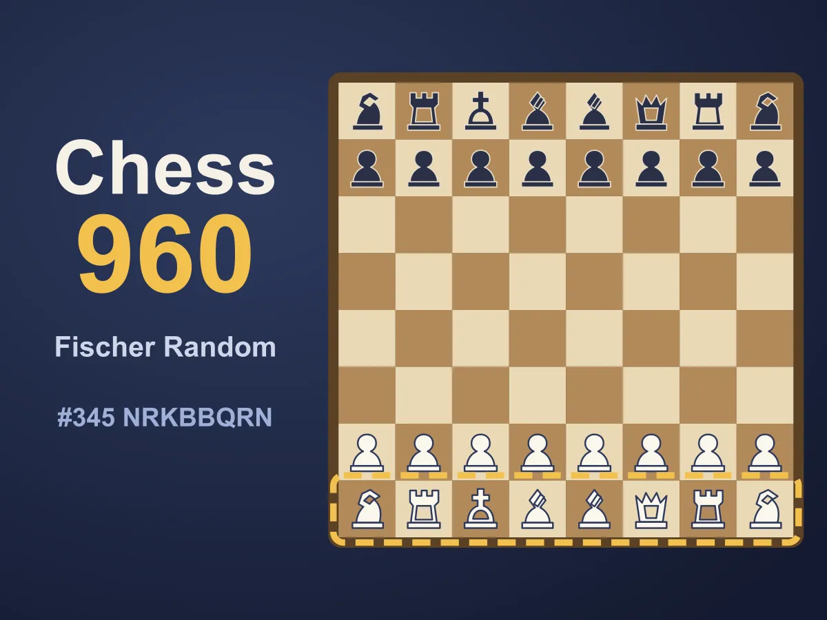 Chess960: Fischer Random Chess — free online board game