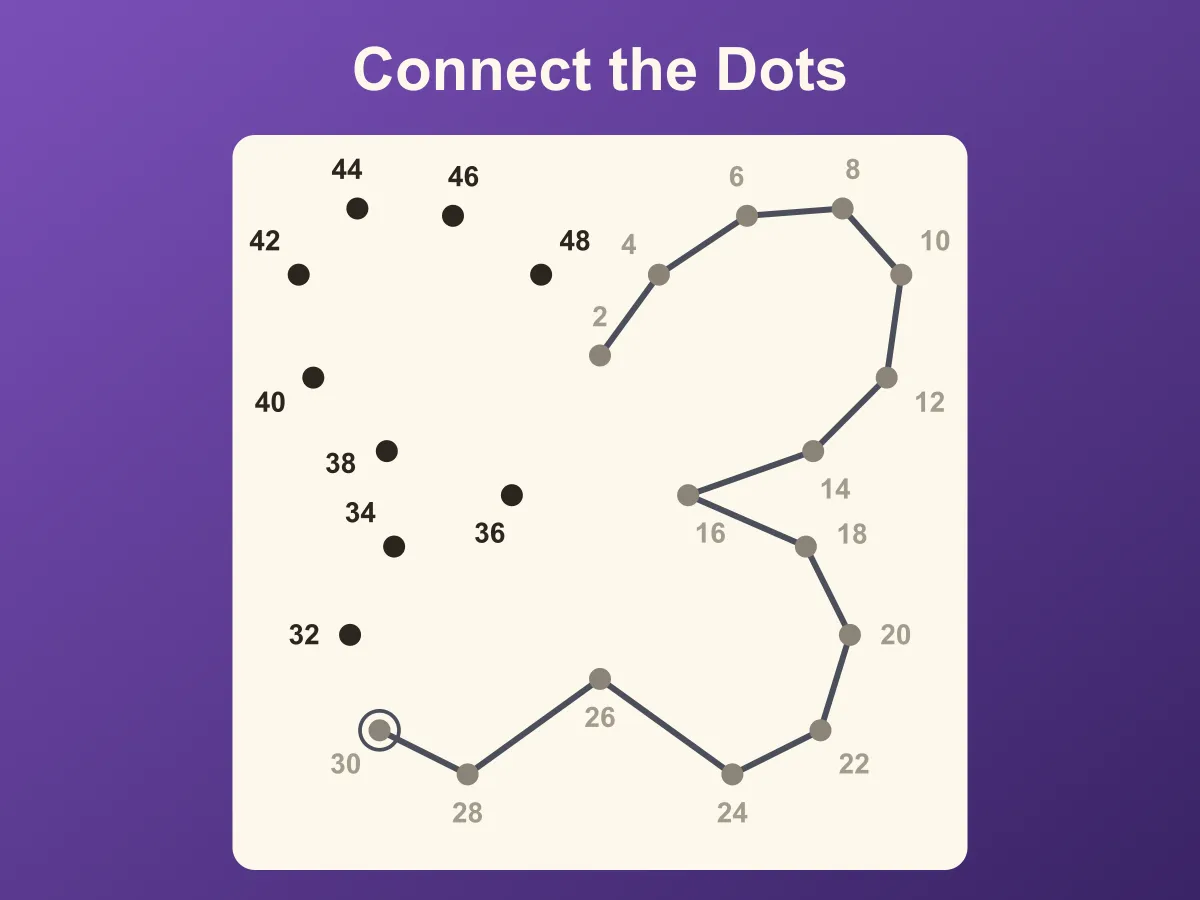 Connect the Dots — free online puzzle game