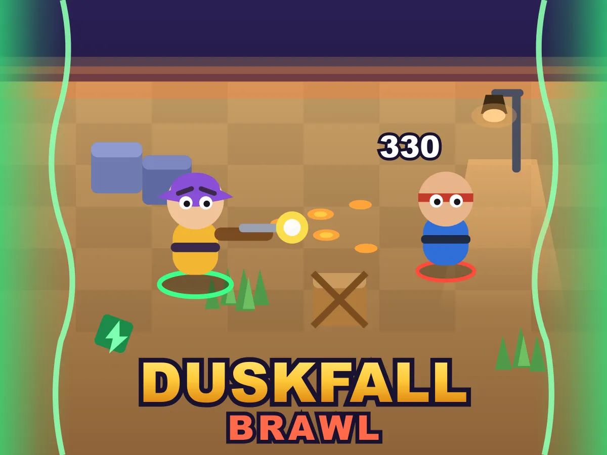 Duskfall Brawl — free online reaction game