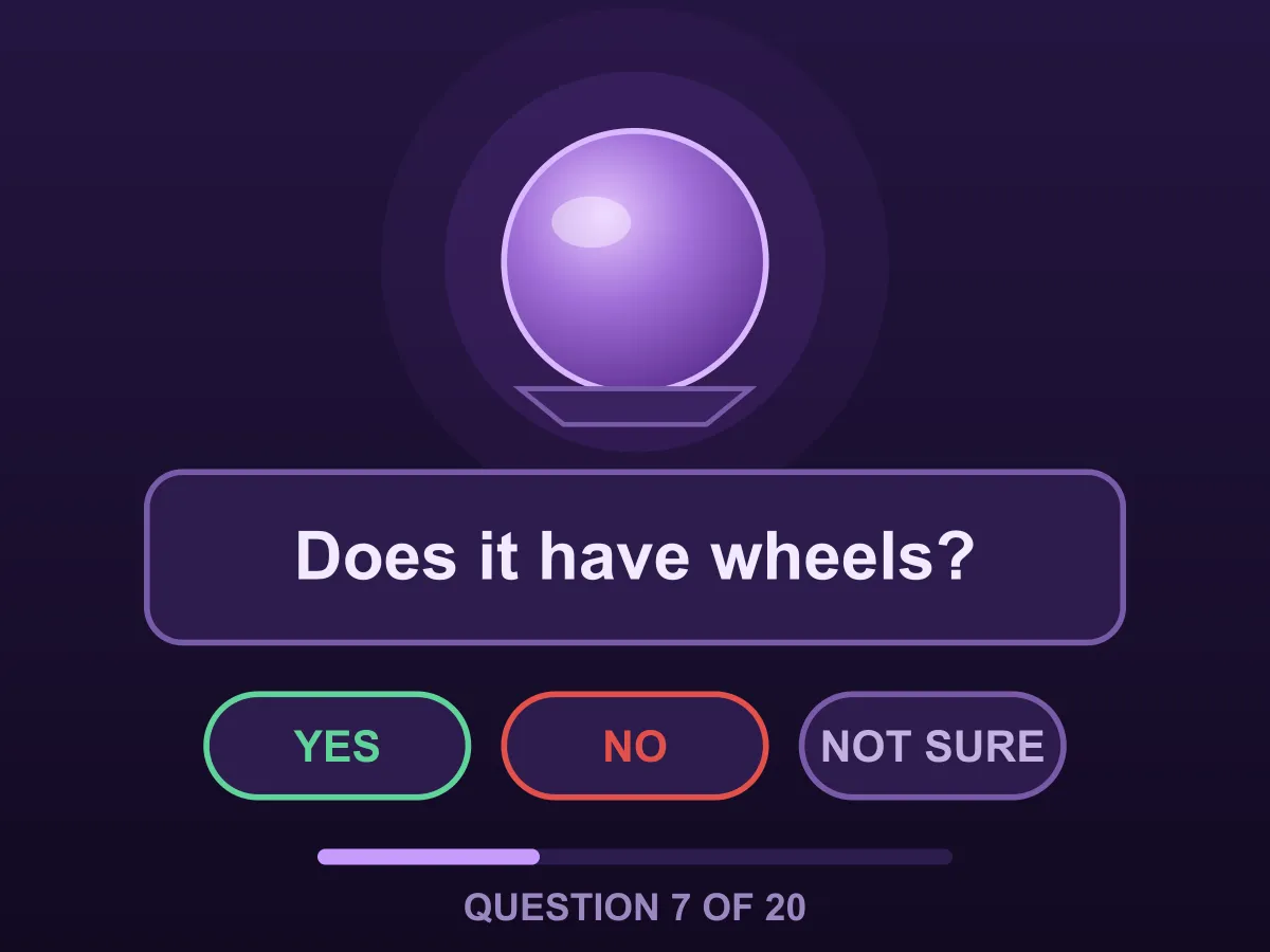 Genie 20 Questions — free online quiz game