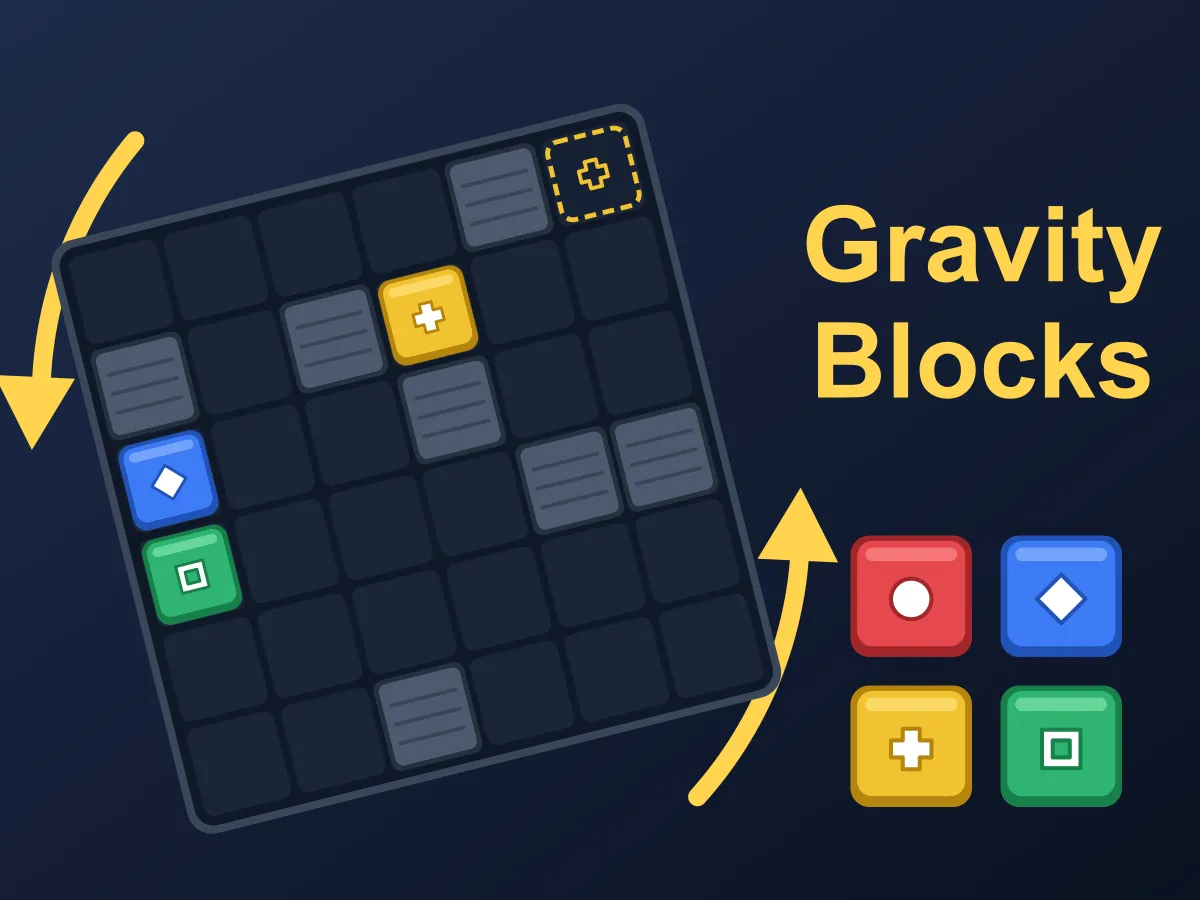 Gravity Blocks — free online puzzle game