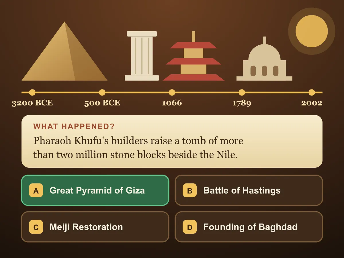 History Quiz — free online quiz game
