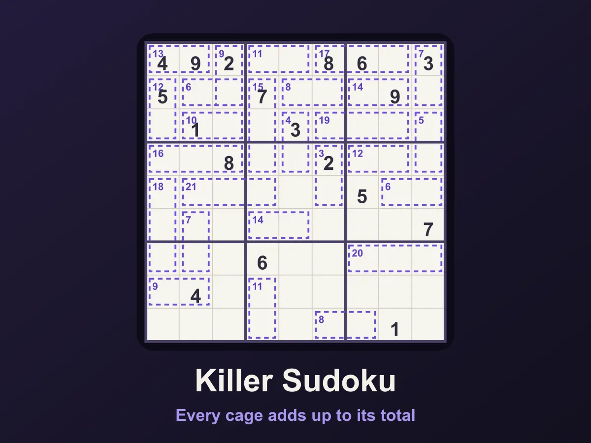 Killer Sudoku