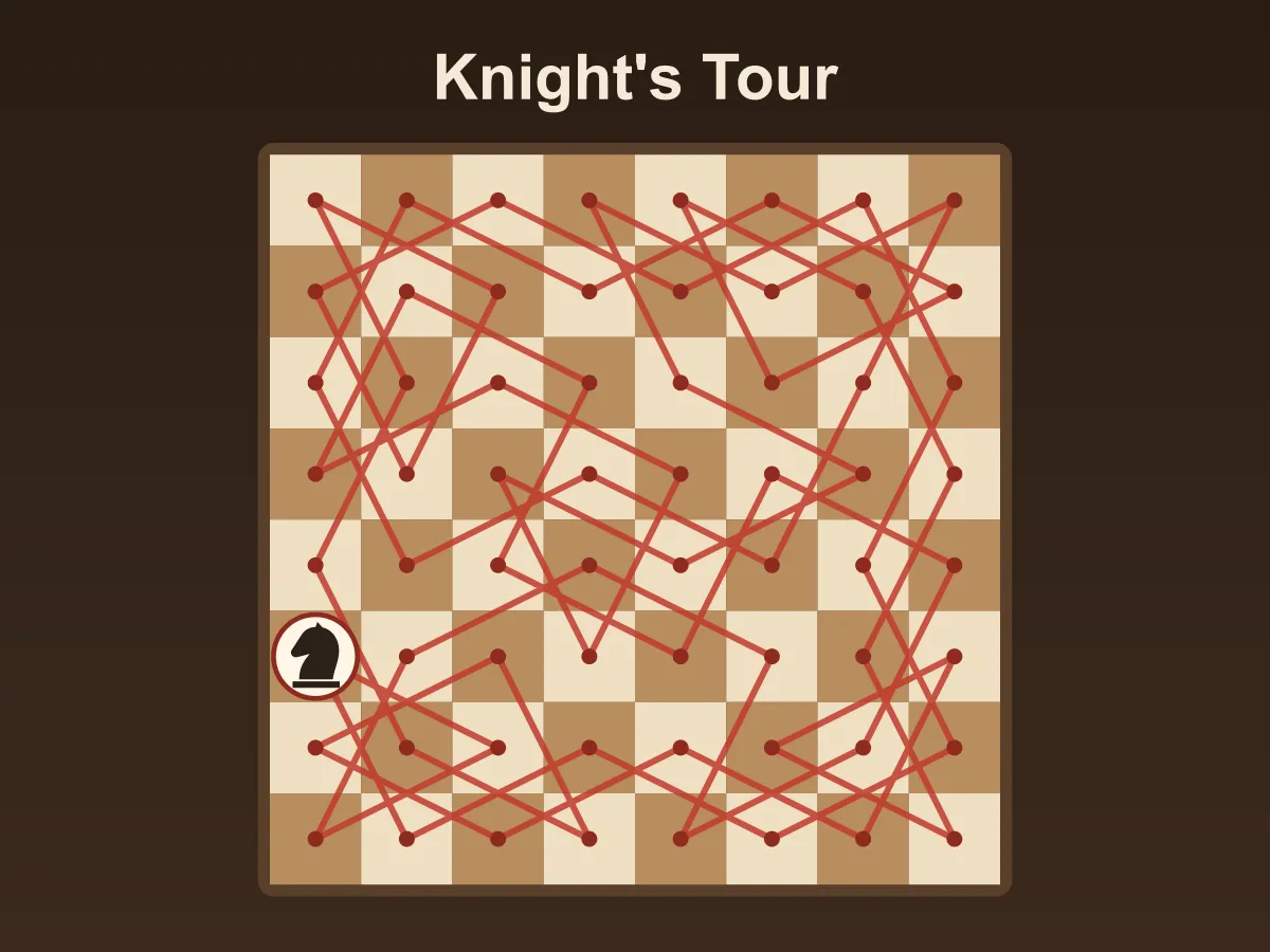 Knight's Tour — free online math game