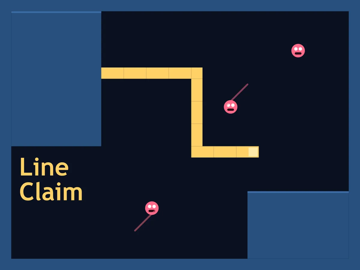 Line Claim — free online reaction game