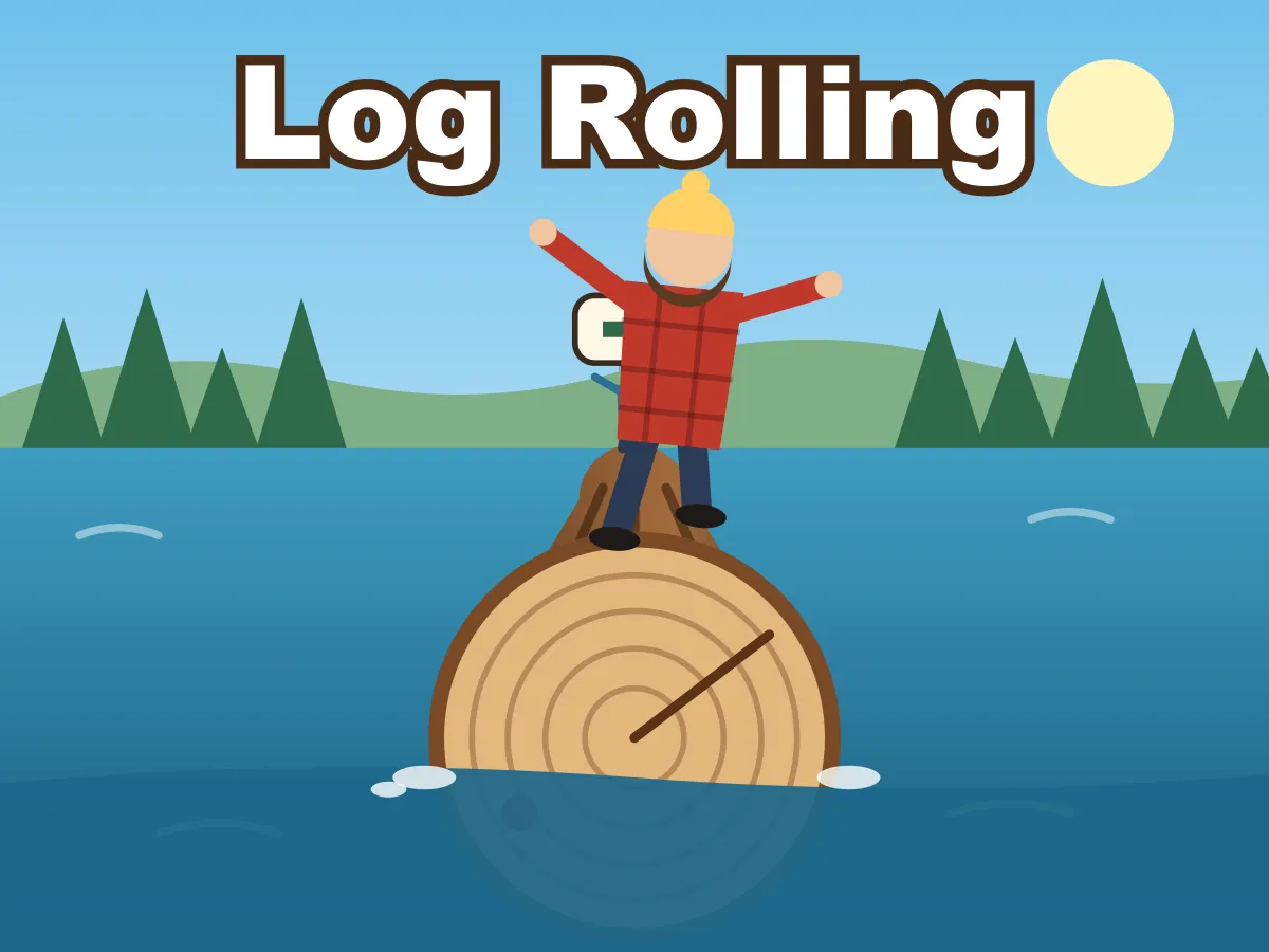 Log Rolling — free online reaction game