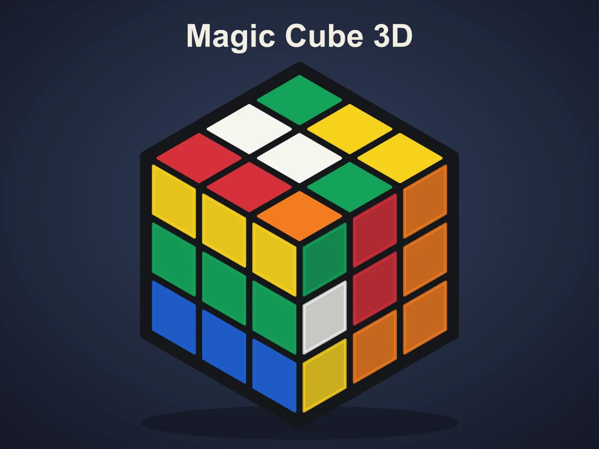 Magic Cube 3D — free online puzzle game