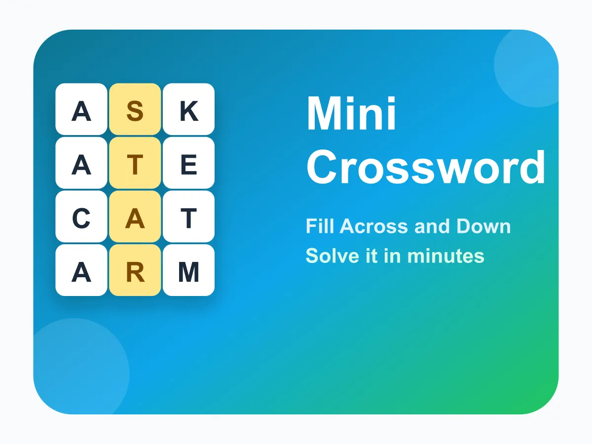 Mini Crossword