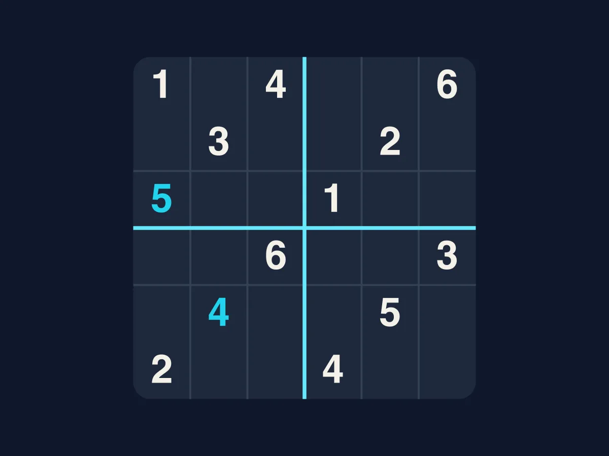 Mini Sudoku