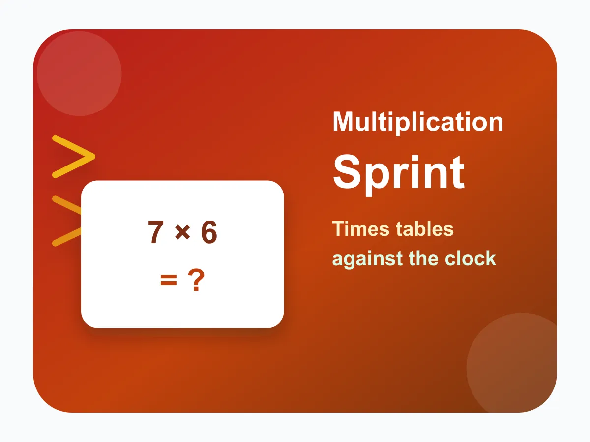 Multiplication Sprint