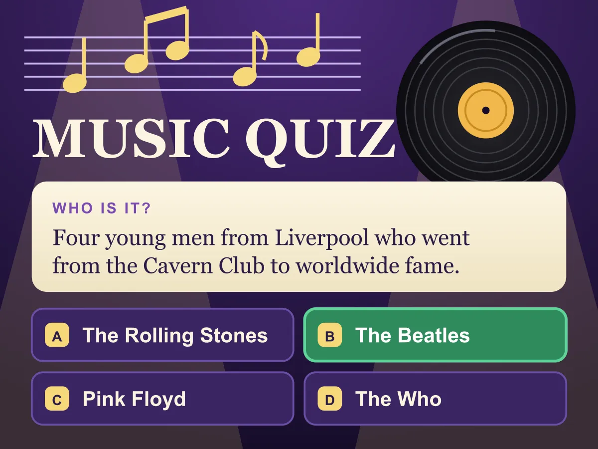 Music Quiz — free online quiz game