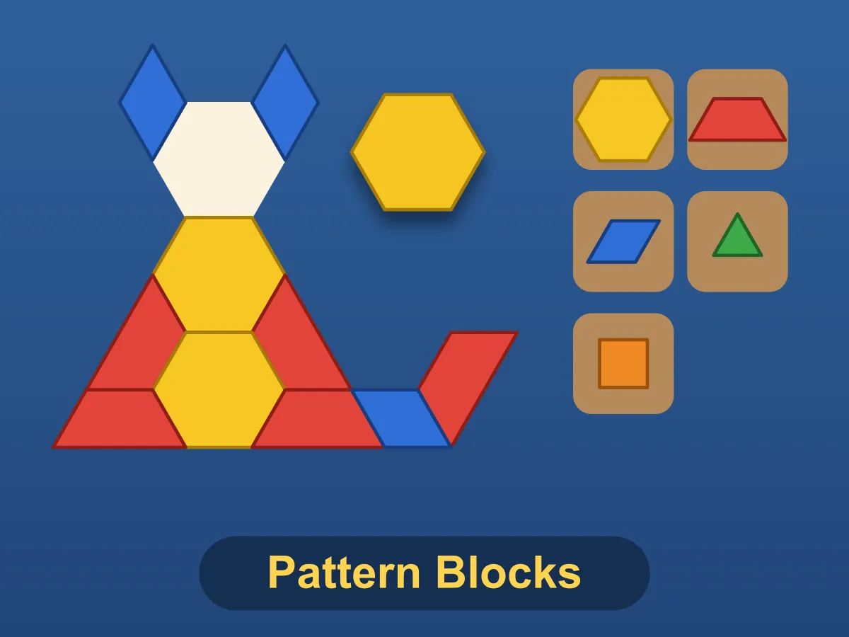 Pattern Blocks — free online puzzle game