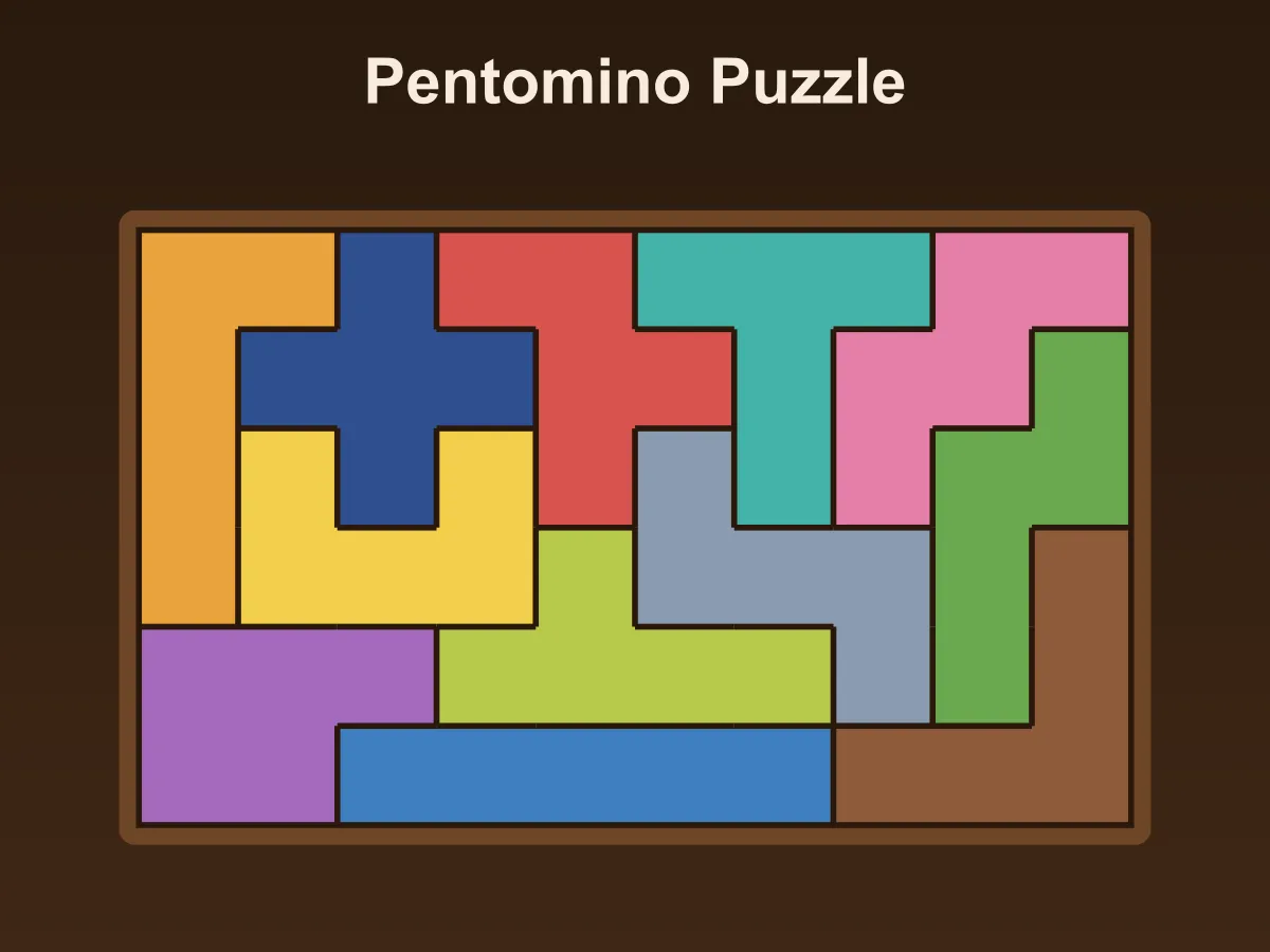 Pentomino Puzzle — free online puzzle game