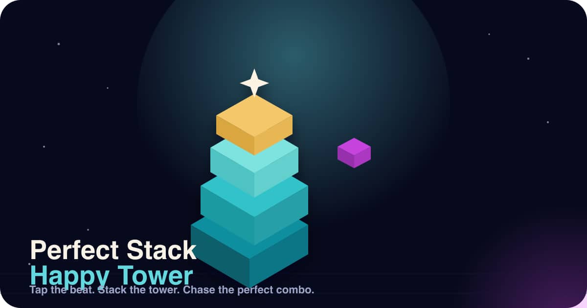 Perfect Stack: Happy Tower