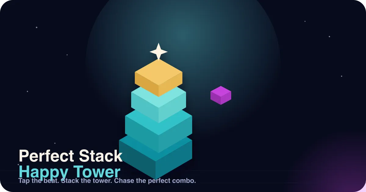 Perfect Stack: Happy Tower