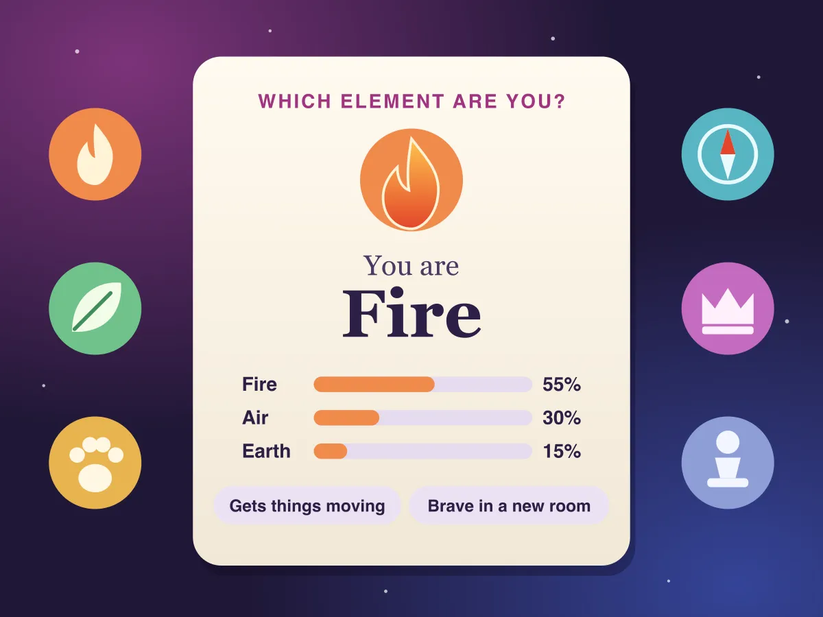 Personality Quiz — free online quiz game