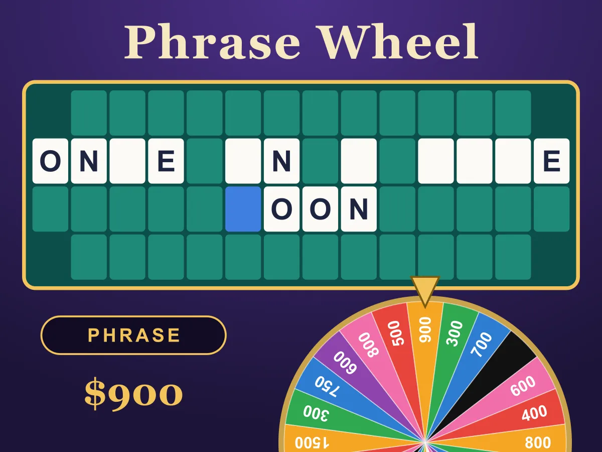 Phrase Wheel — free online word game