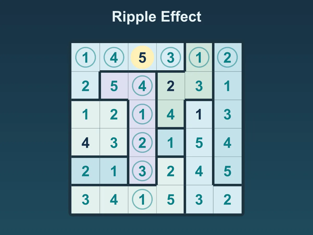 Ripple Effect — free online puzzle game