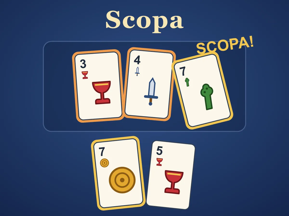 Scopa — free online card game