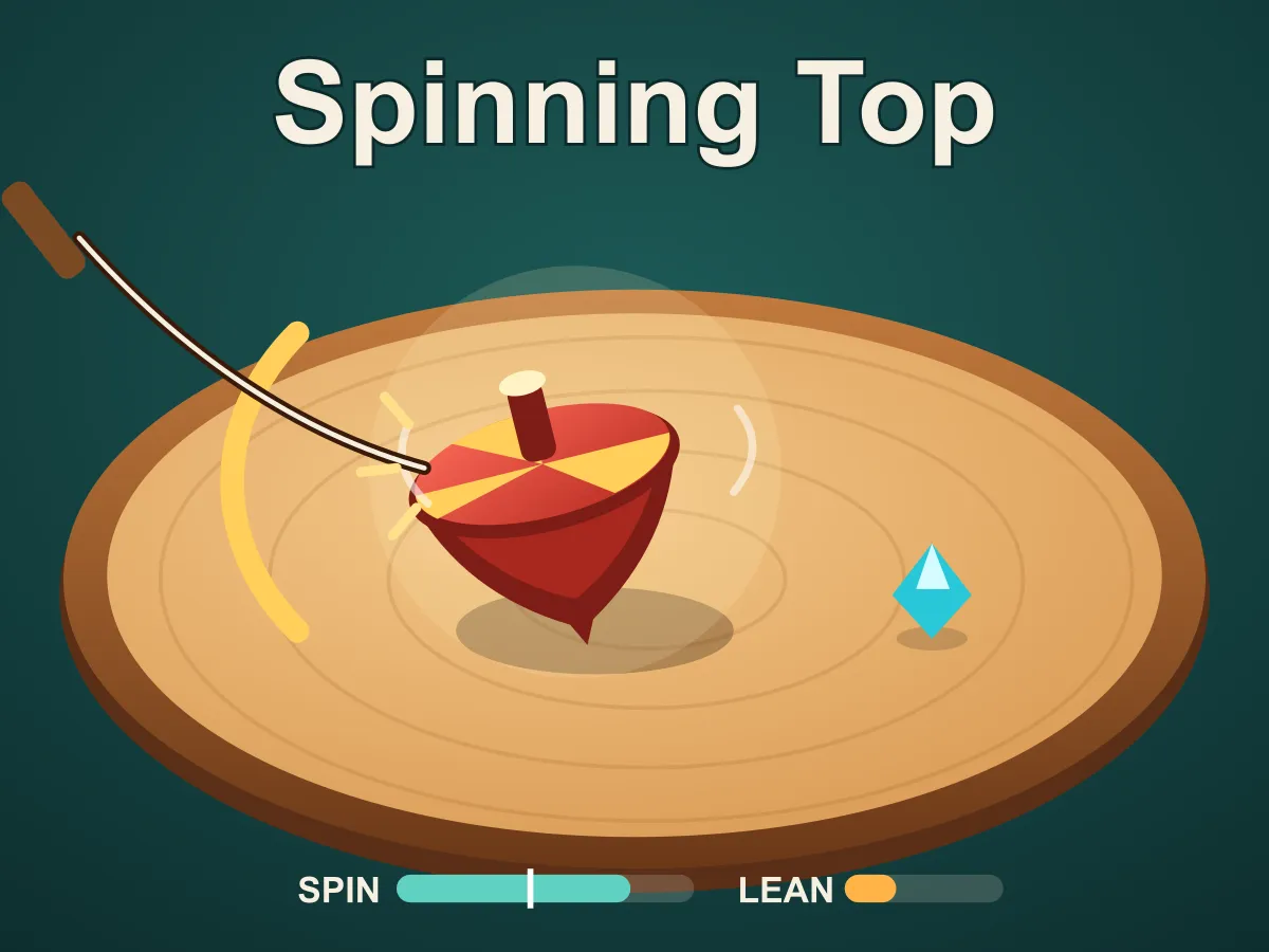 Spinning Top — free online reaction game