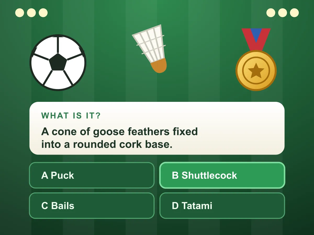 Sports Quiz — free online quiz game