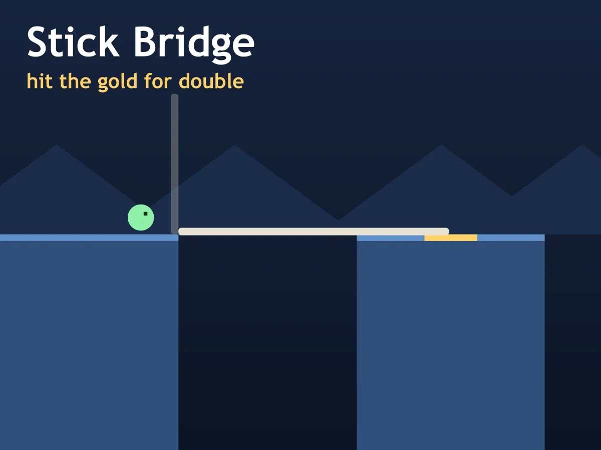 Stick Bridge — free online reaction game