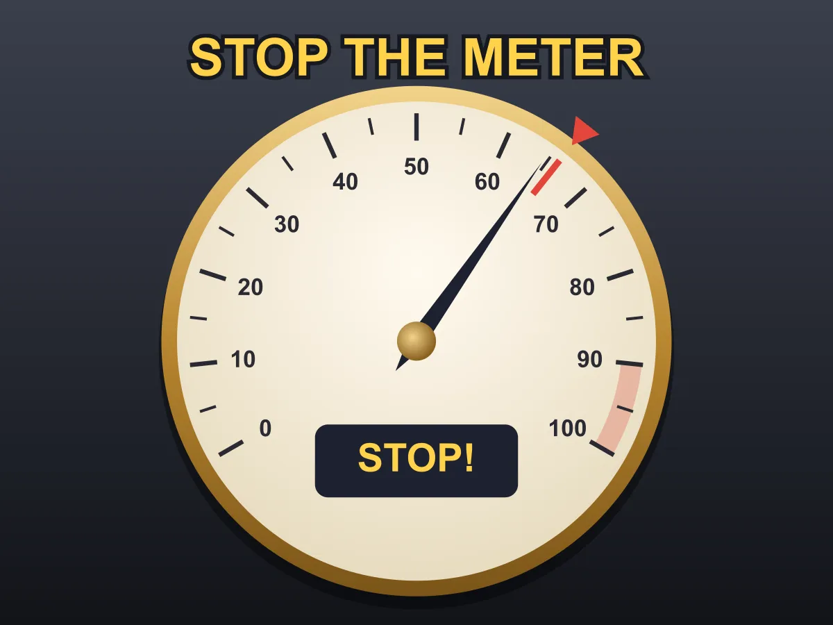 Stop the Meter — free online reaction game