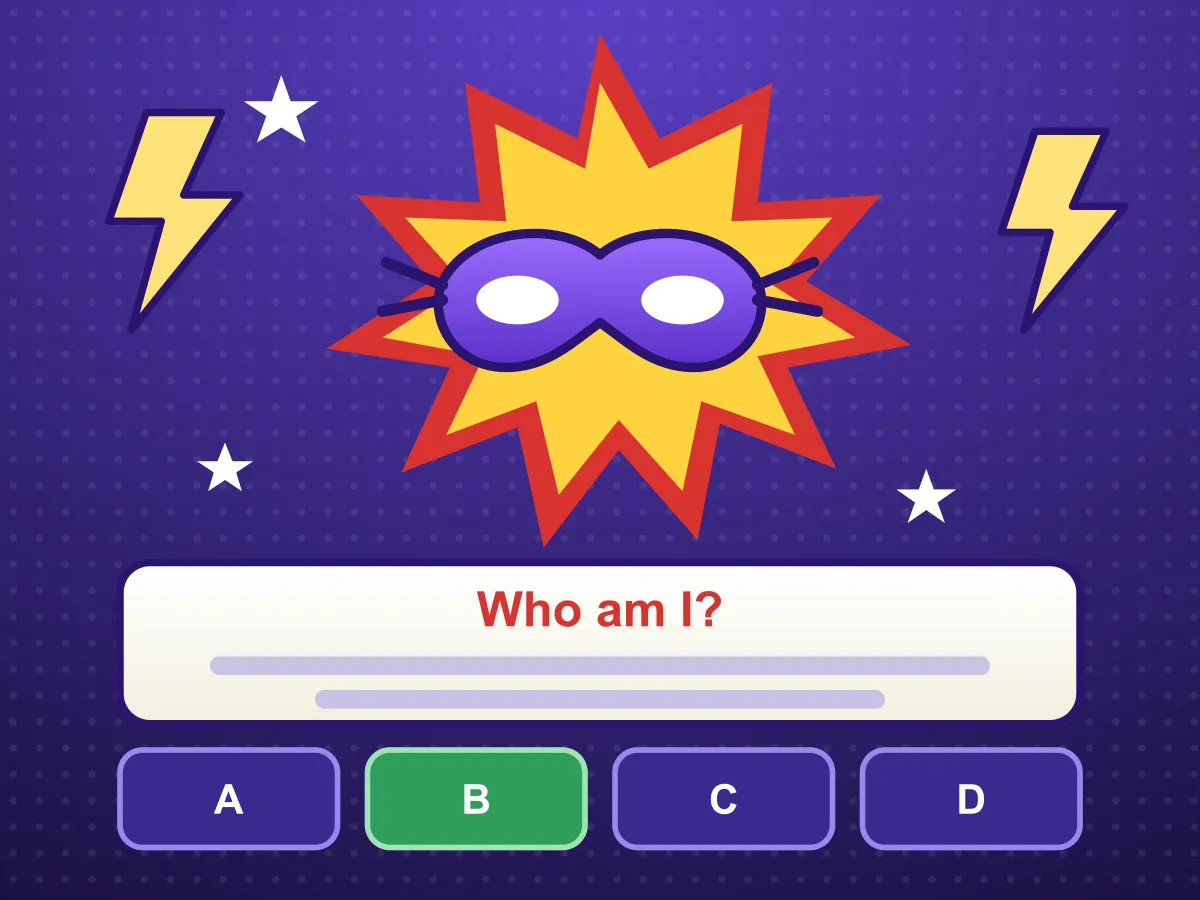 Superhero Quiz — free online quiz game