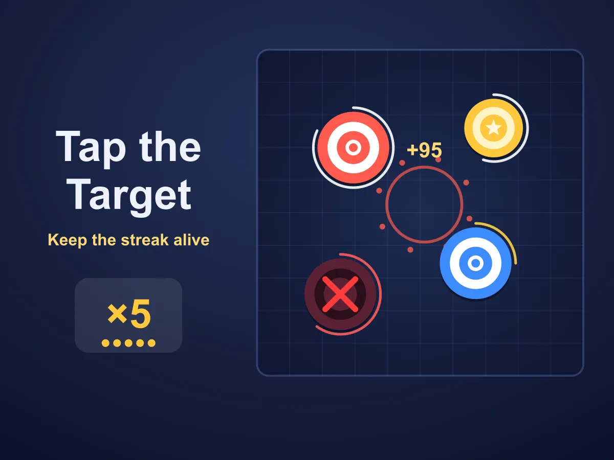 Tap the Target — free online reaction game