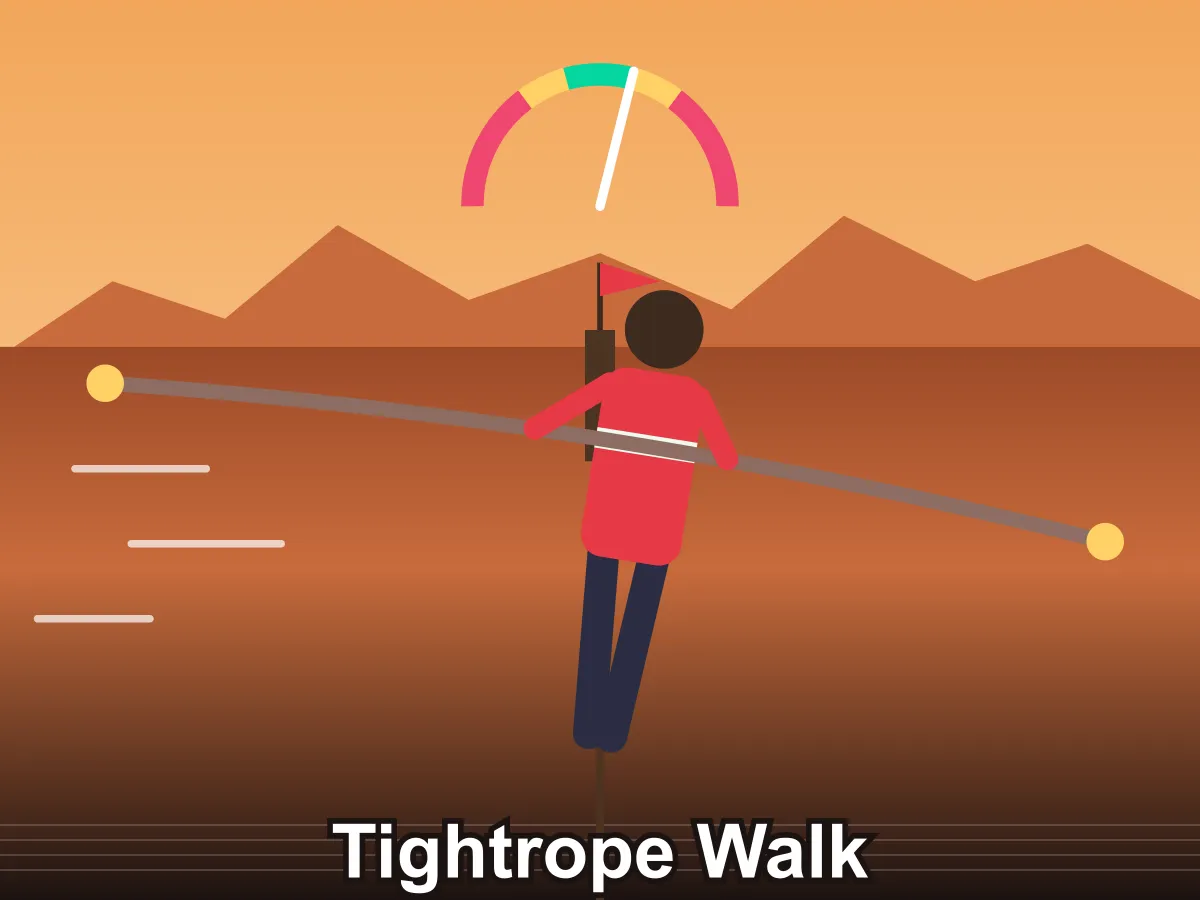 Tightrope Walk — free online reaction game