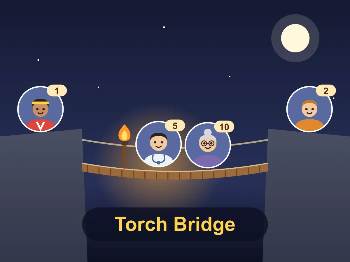 Torch Bridge — free online puzzle game