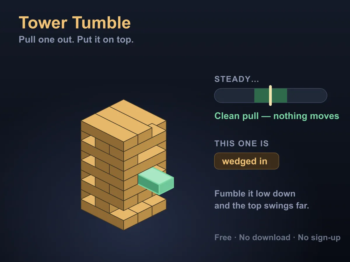 Tower Tumble — free online board game