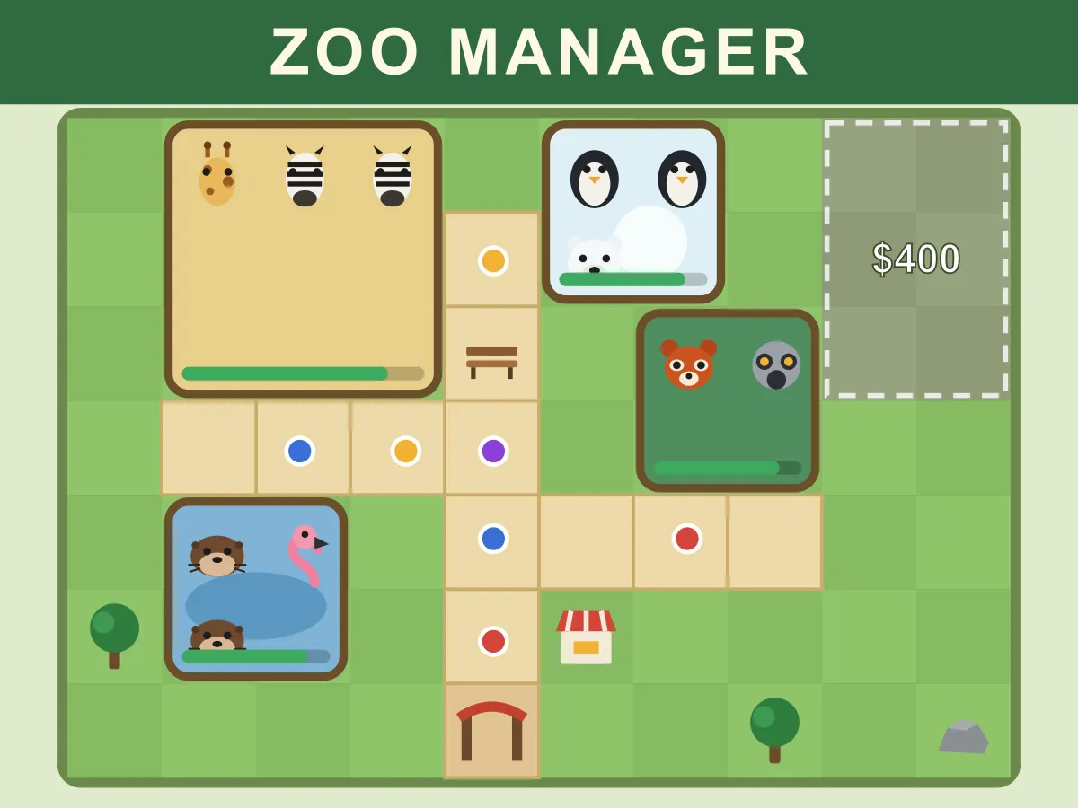 Zoo Manager — free online simulation game